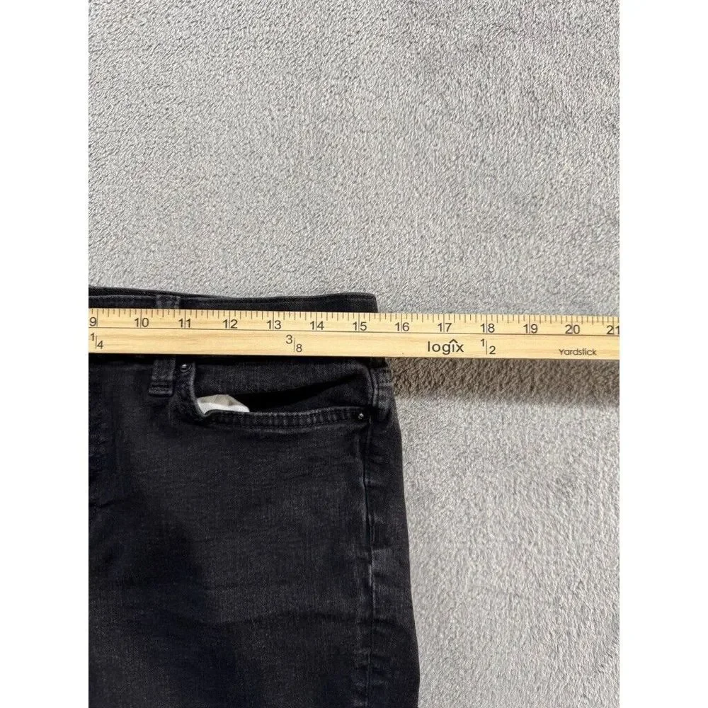 Tommy Hilfiger Denim Skinny Moulante Size 10 Womens Black Measured 31x26‎